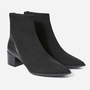 Everlane Boss Boot in ReKnit Black